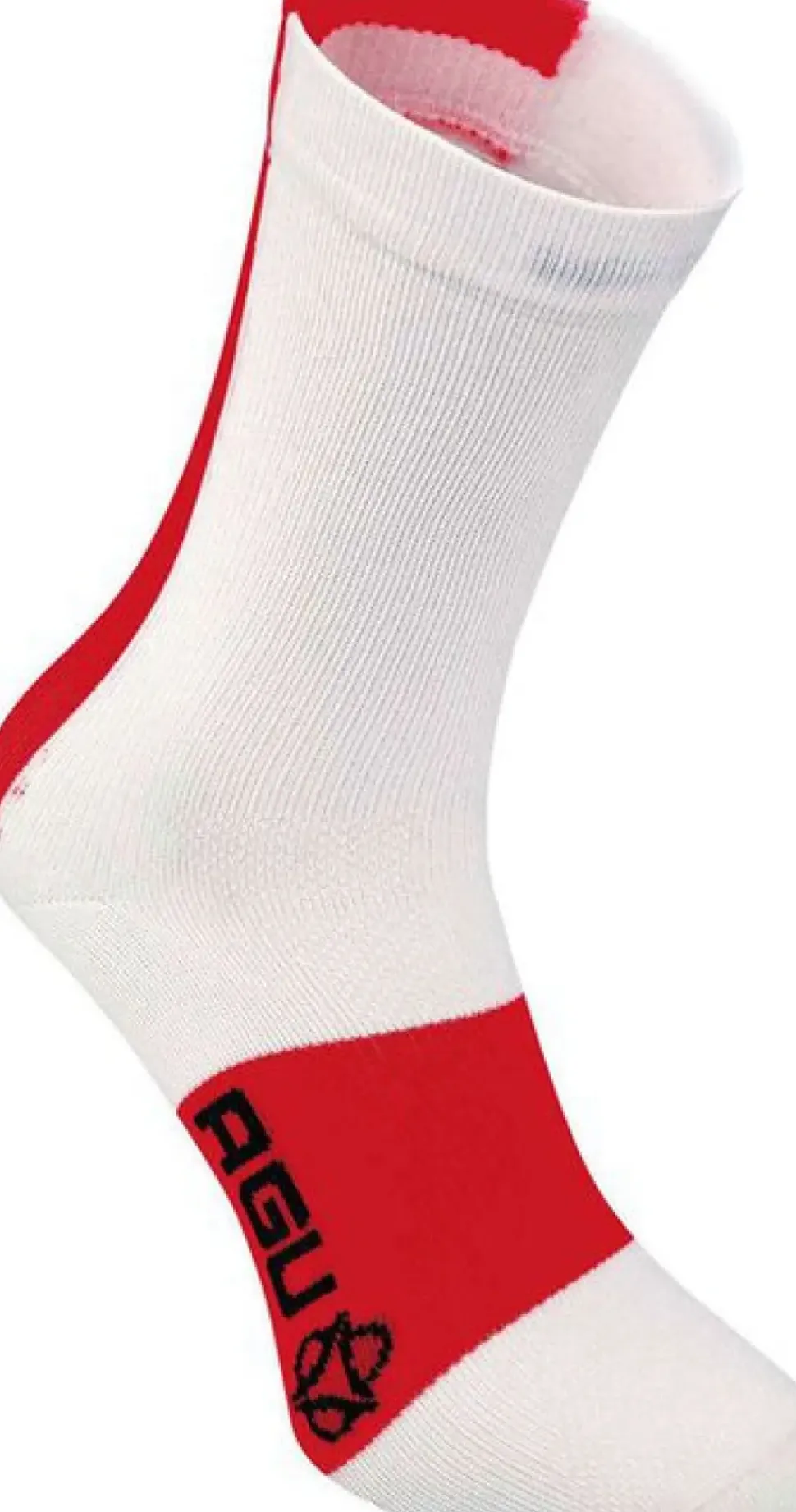AGU Linea Summer Fietssok Wit/Rood