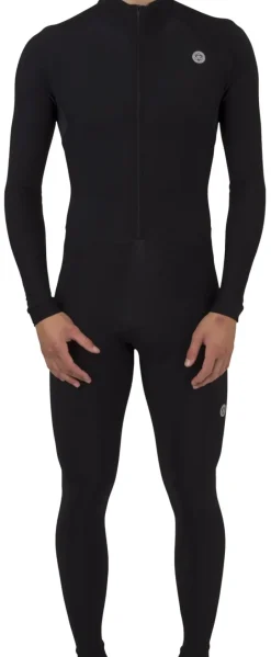 AGU Marathon thermo schaatspak Uni Black