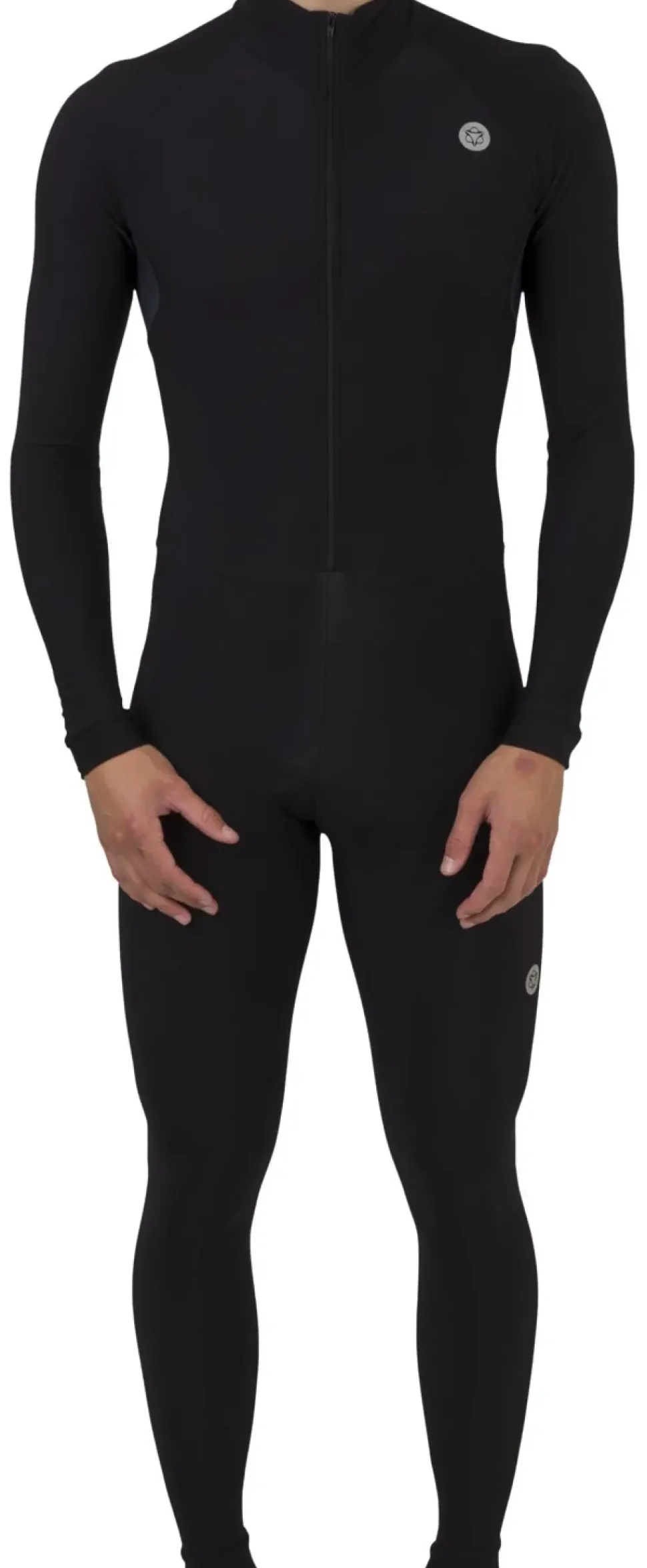 AGU Marathon thermo schaatspak Uni Black