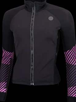 AGU Thermo schaatsjack black/pink