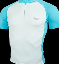 Aitos Reti wielershirt korte mouw Turquoise