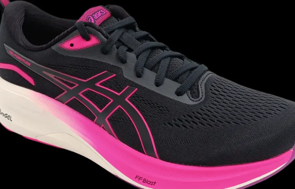 Asics Fortitude black/pink glo
