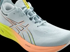 Asics Nimbus 26 Paris cool grey/safety yellow