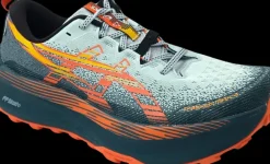 Asics Trabuco Max 4 cold moss/nova orange