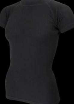 Avento Thermoshirt Dames Zwart (korte mouw) 720