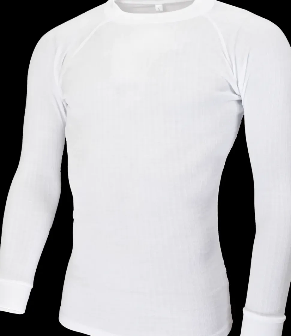 Avento Thermoshirt Heren Wit (lange mouw)