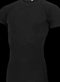 Avento Thermoshirt Heren Zwart (korte mouw) 722