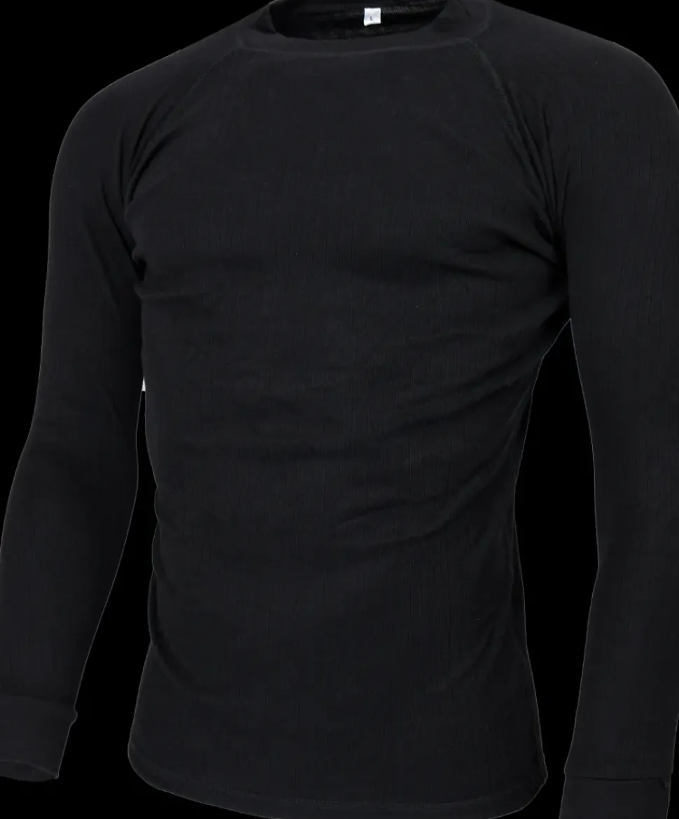 Avento Thermoshirt Heren Zwart (lange mouw) 723
