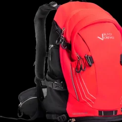 Black Crevise premium wandelrugzak rood