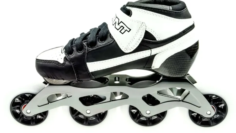 Bont Pursuit Skate White/Black Skate Kids 84mm