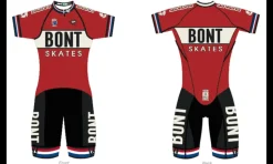 Bont Retro skate suit front zip