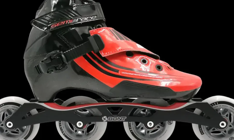 Bont Semi Race red 3pt 84mm