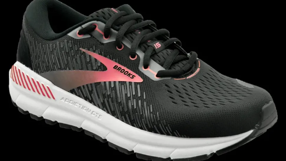 Brooks Addiction 15 GTS (2A - Narrow) Black/Ebony/Mauvewood
