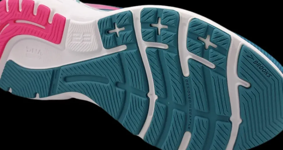 Brooks Adrenaline GTS 23 storm blue/pink/aqua