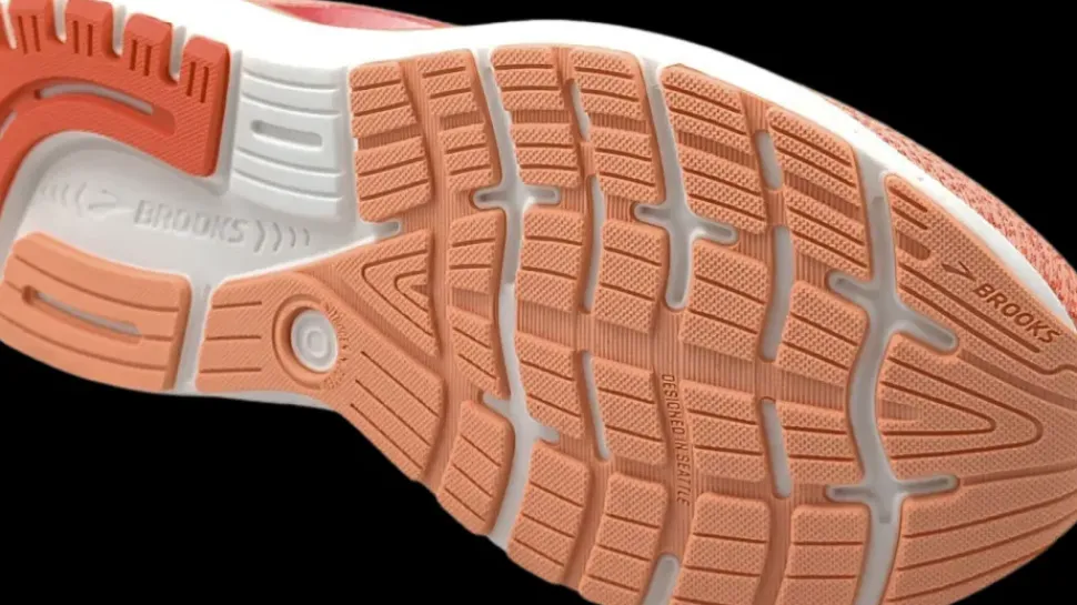 Brooks Ghost 16 coral/dessert flower/coconut