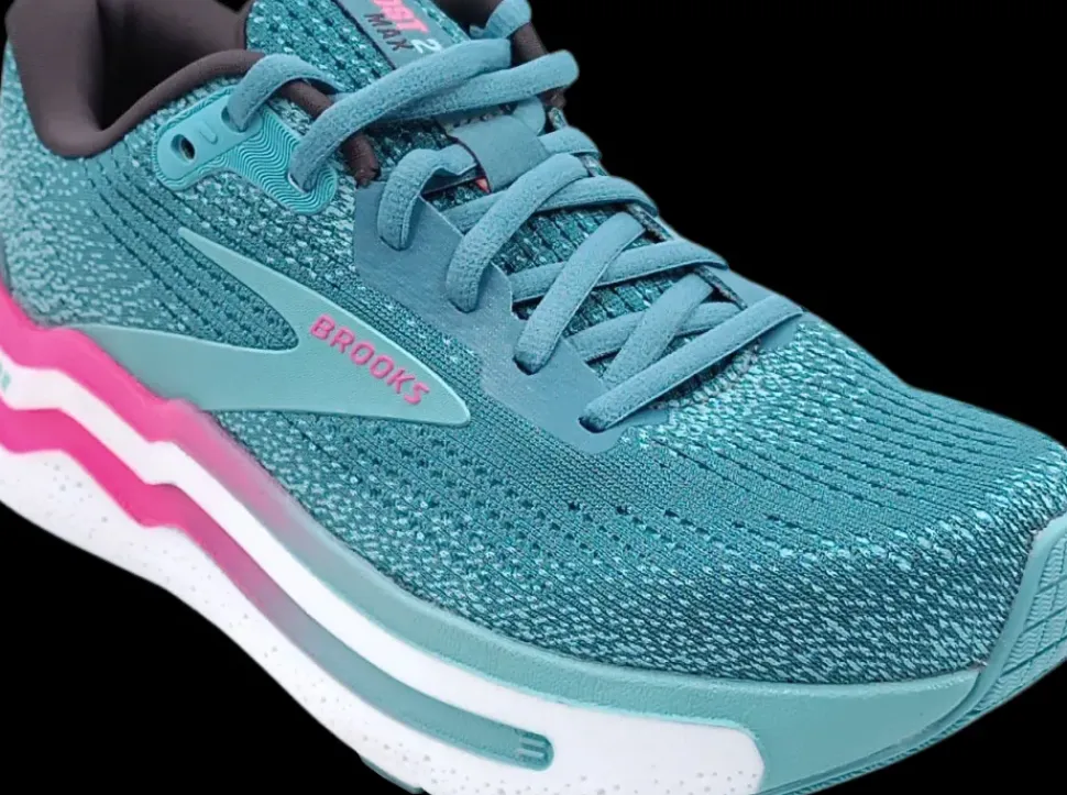 Brooks Ghost Max 2 Storm Blue/ Knockout Pink/ Aqua
