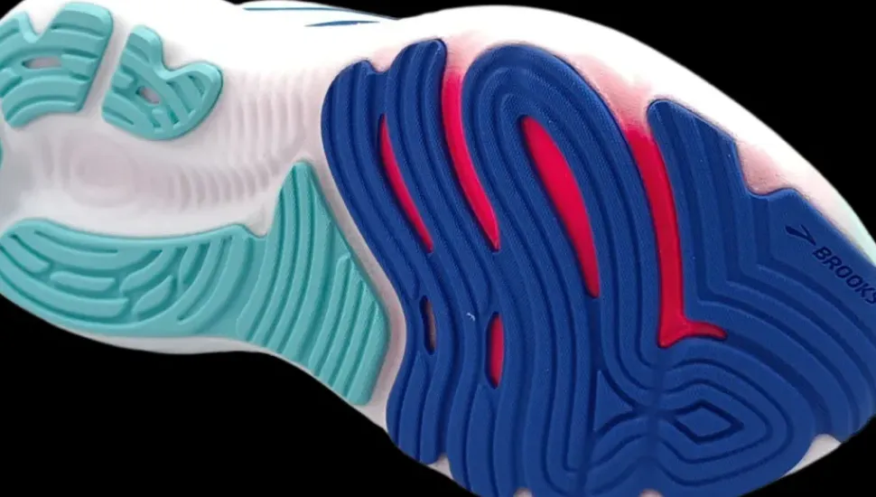 Brooks Glycerin GTS 22 white/limpet shell/amparo blue