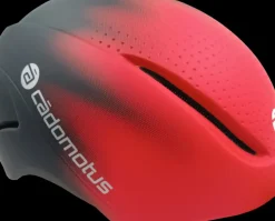 Cádomotus Alpha-3Y Aero junior schaatshelm - rood/zwart