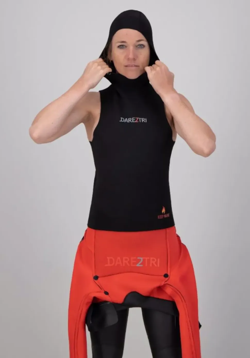 Dare2Tri Unisex Keep Warm hooded vest