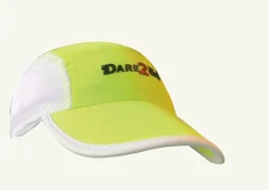 Dare2Tri Venti runningcap fluo yellow/white