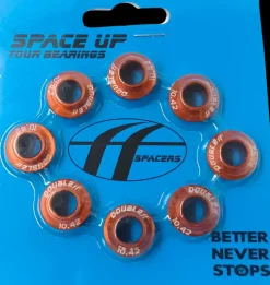 DoubleFF precisie spacers (set van 8 stuks)