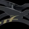 DoubleFF 11.0" 4x90 165/195mm zwart/goud