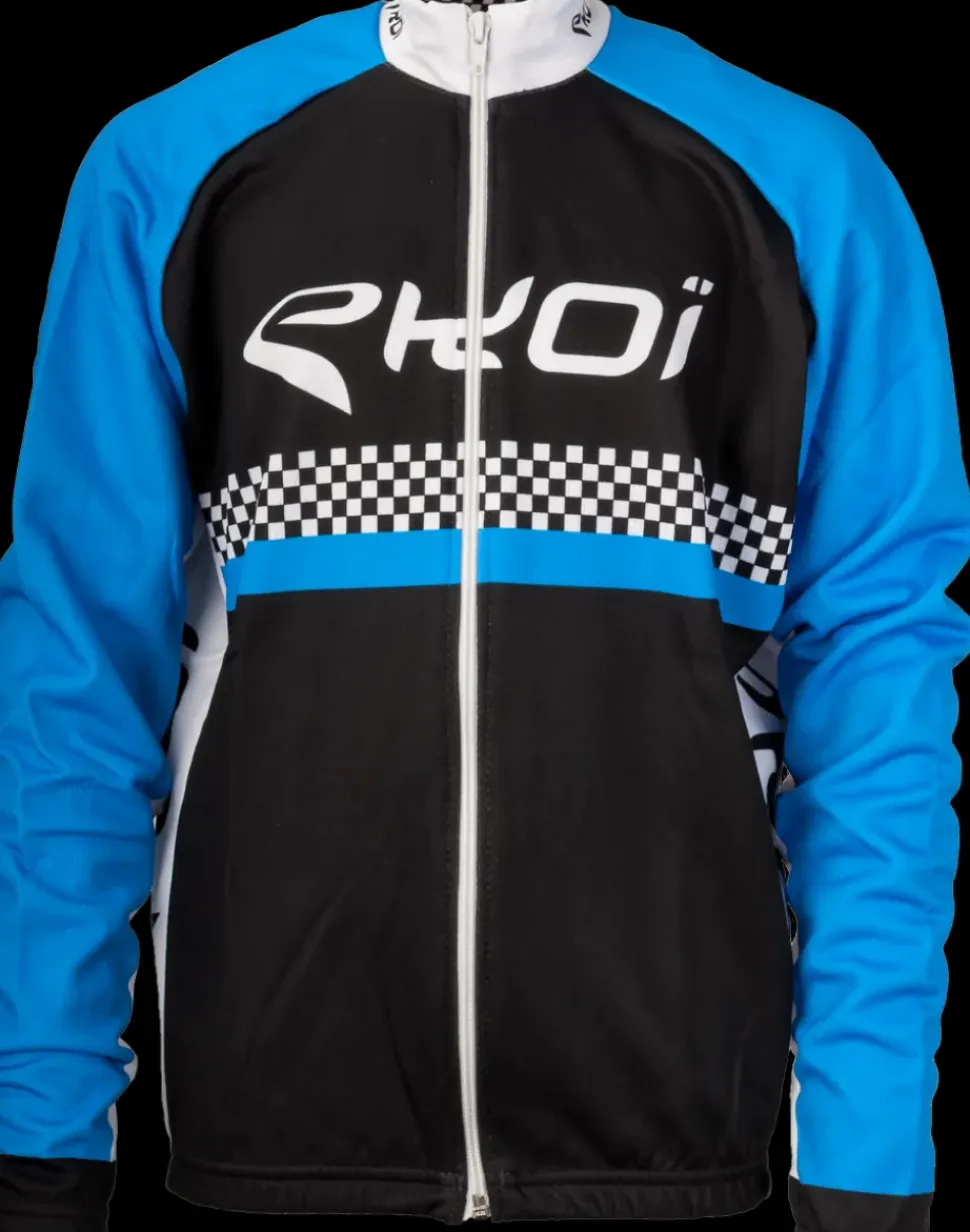 Ekoi kinder fietstrui blauw