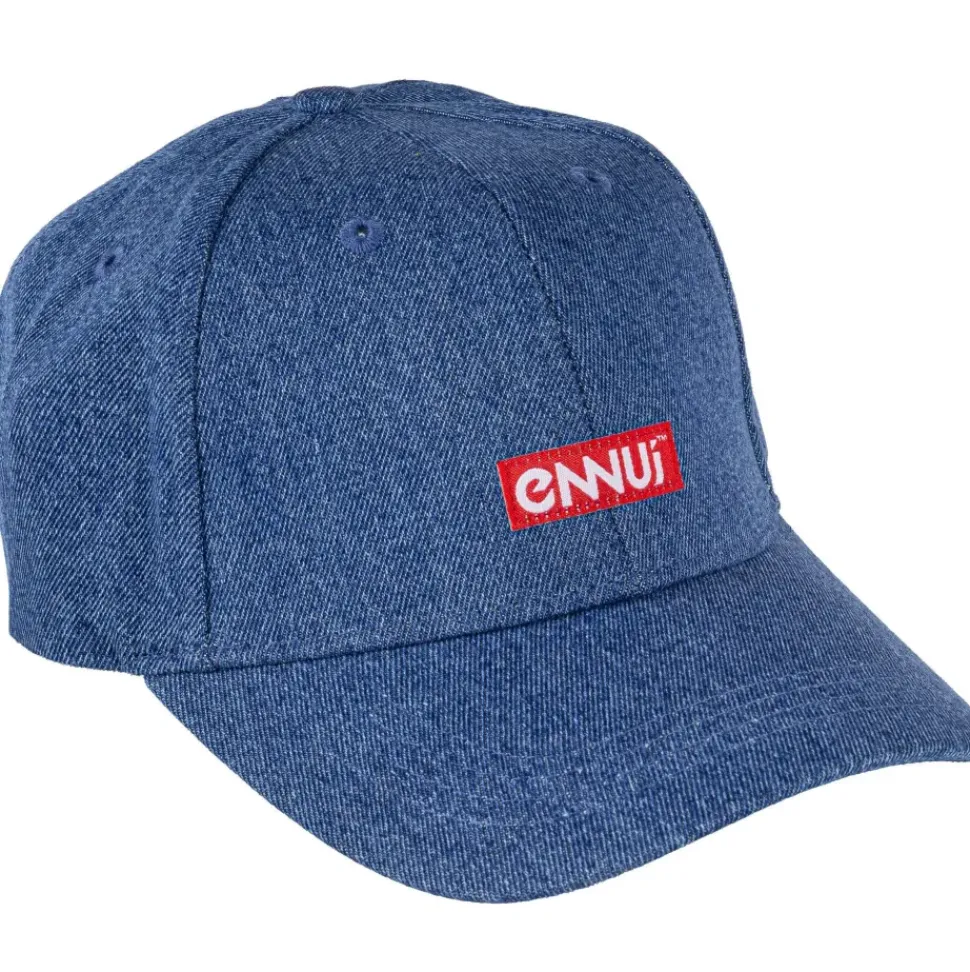 Ennui logo cap denim