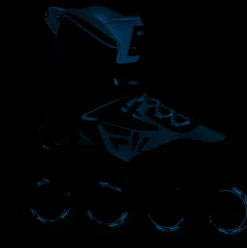 Fila Legacy comp lady 80 zwart-licht blauw