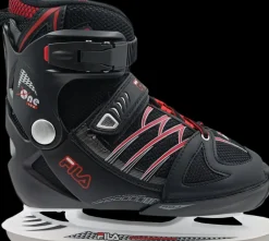 Fila X-one verstelbare kinderschaats black -red