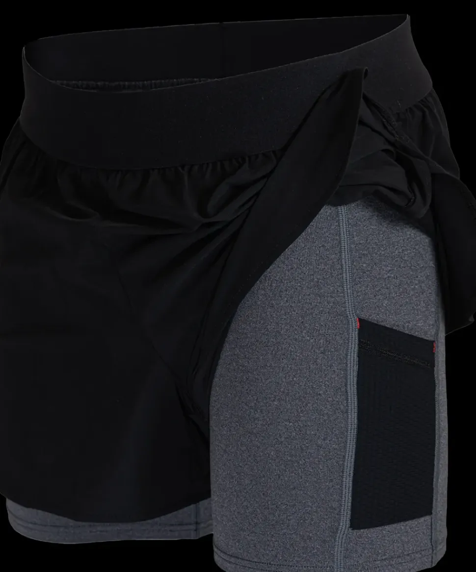 Fusion mens C3 run shorts black (uitlopend model)