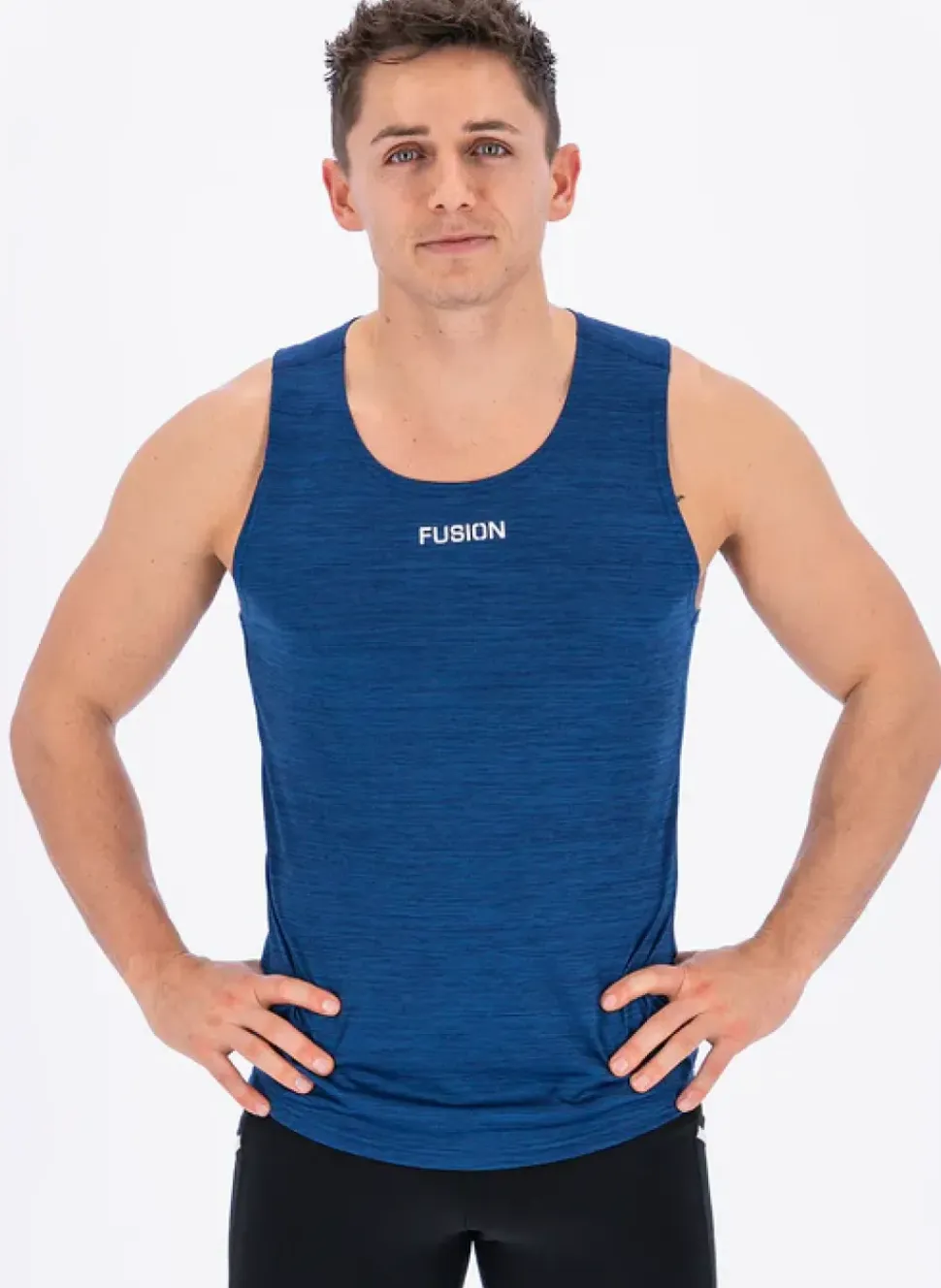 Fusion mens C3 singlet night blue