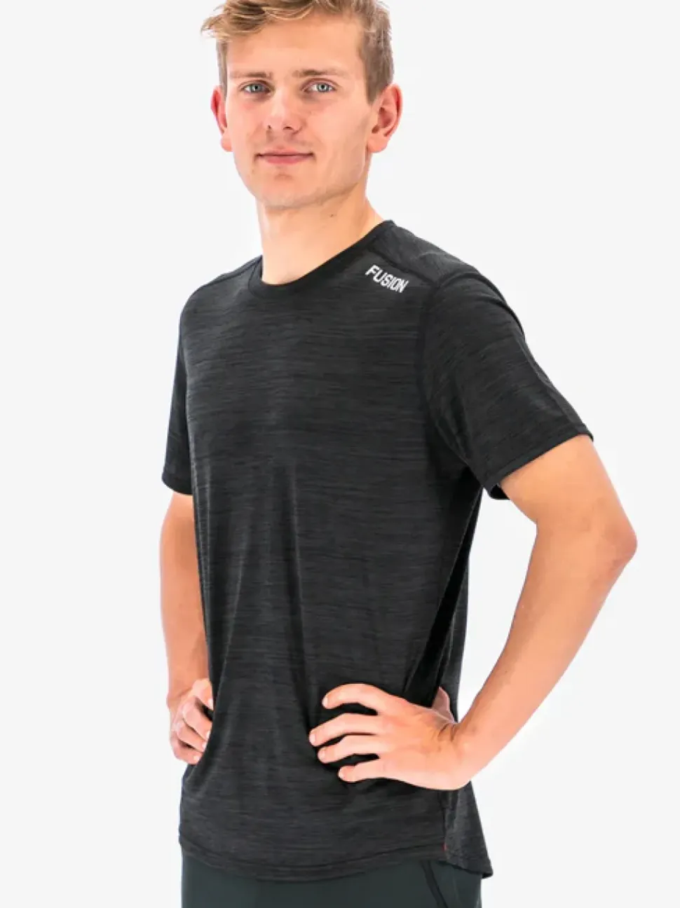 Fusion mens C3 t-shirt black
