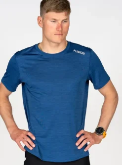 Fusion mens C3 t-shirt night blue