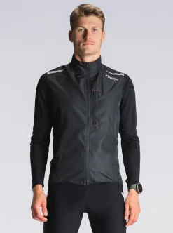 Fusion mens S1 run vest black