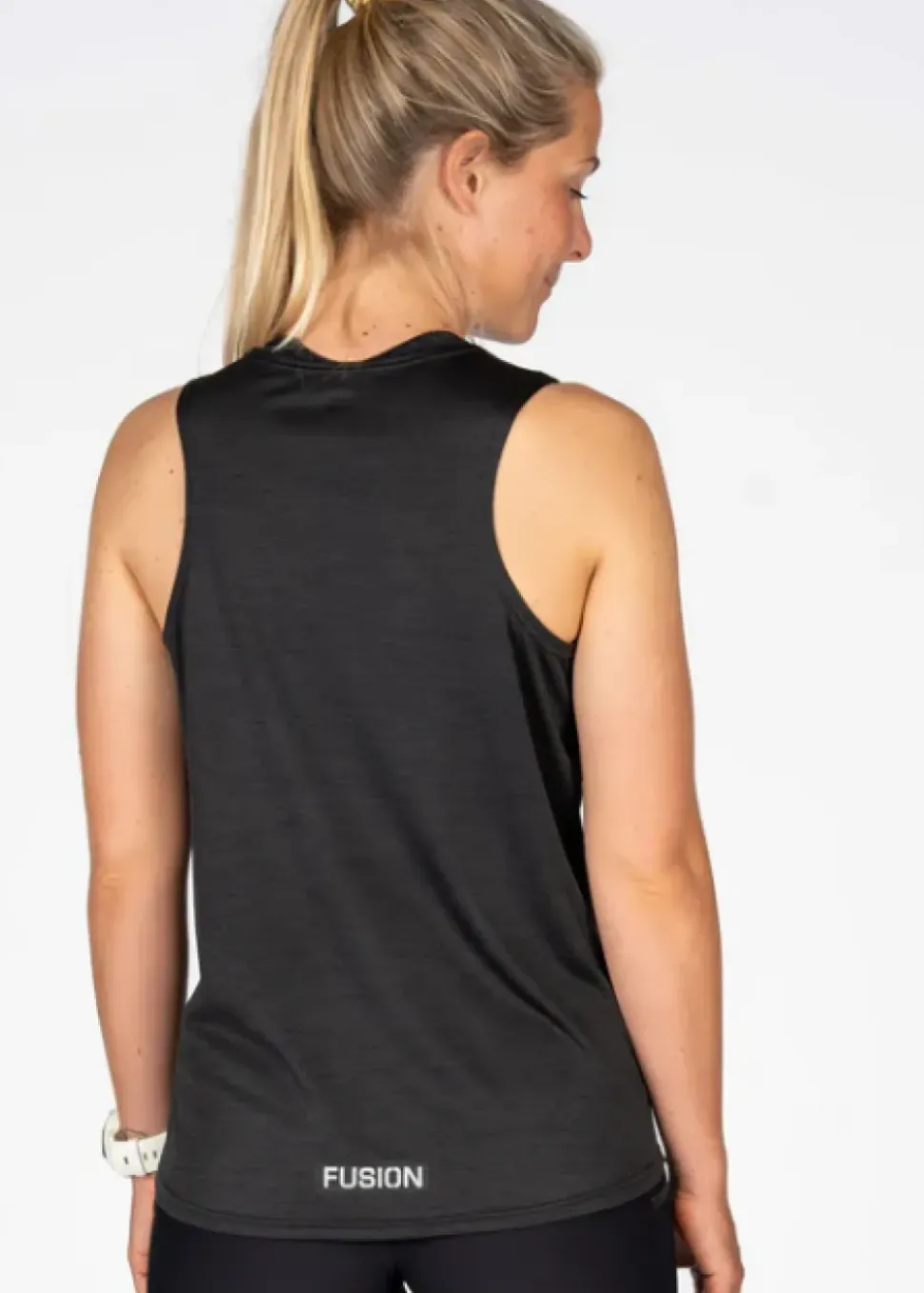 Fusion women C3 singlet black