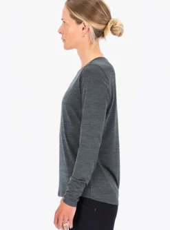 Fusion womens C3 long sleeve grey