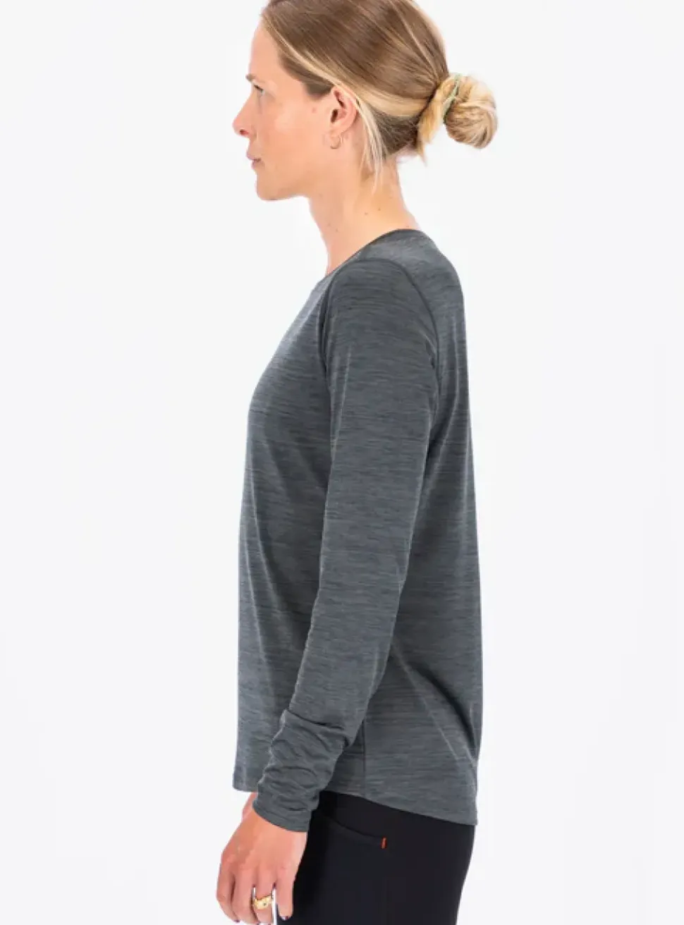Fusion womens C3 long sleeve grey