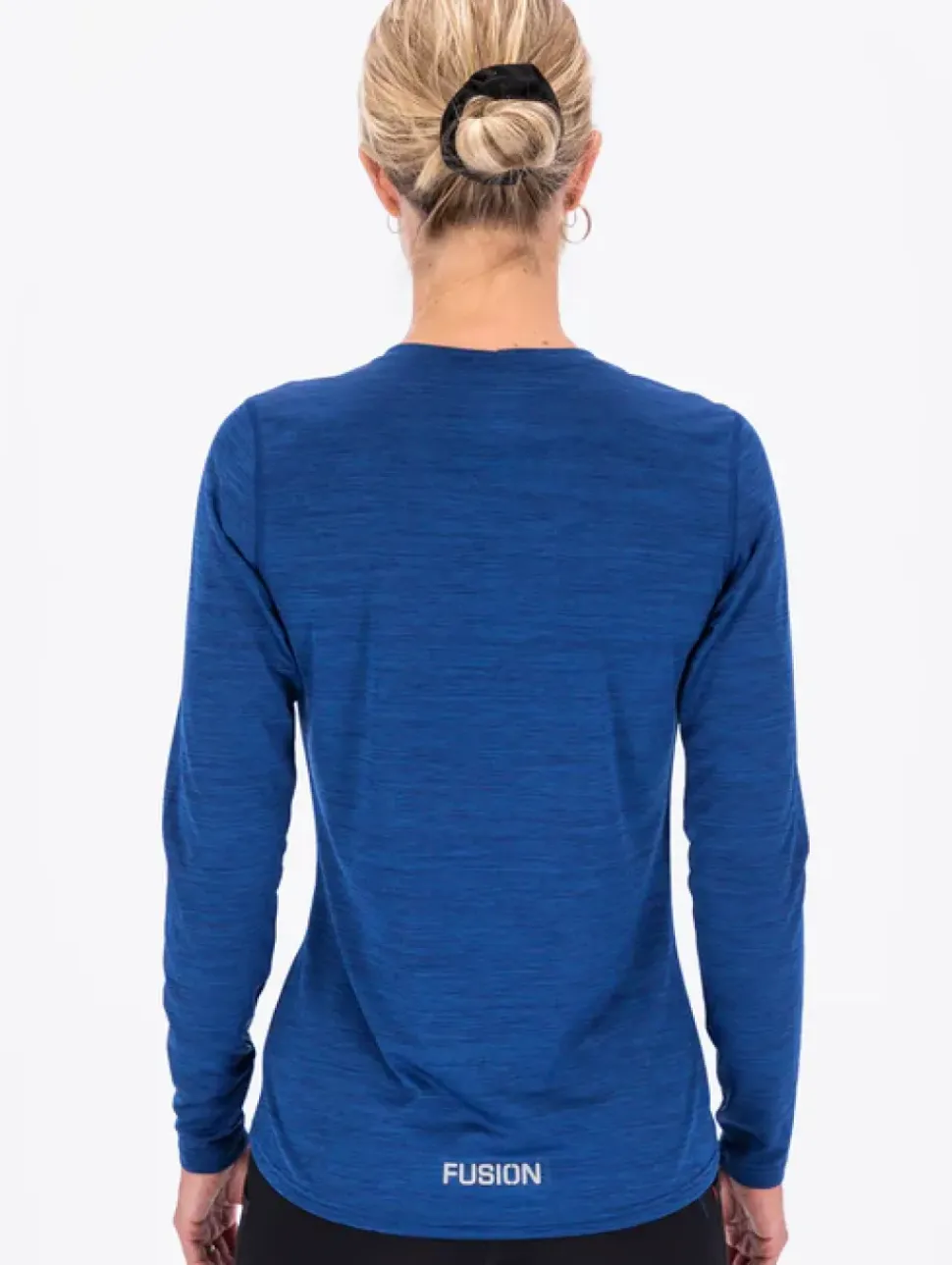 Fusion womens C3 long sleeve night blue