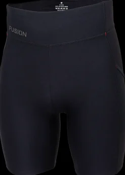 Fusion womens C3 short training tights black