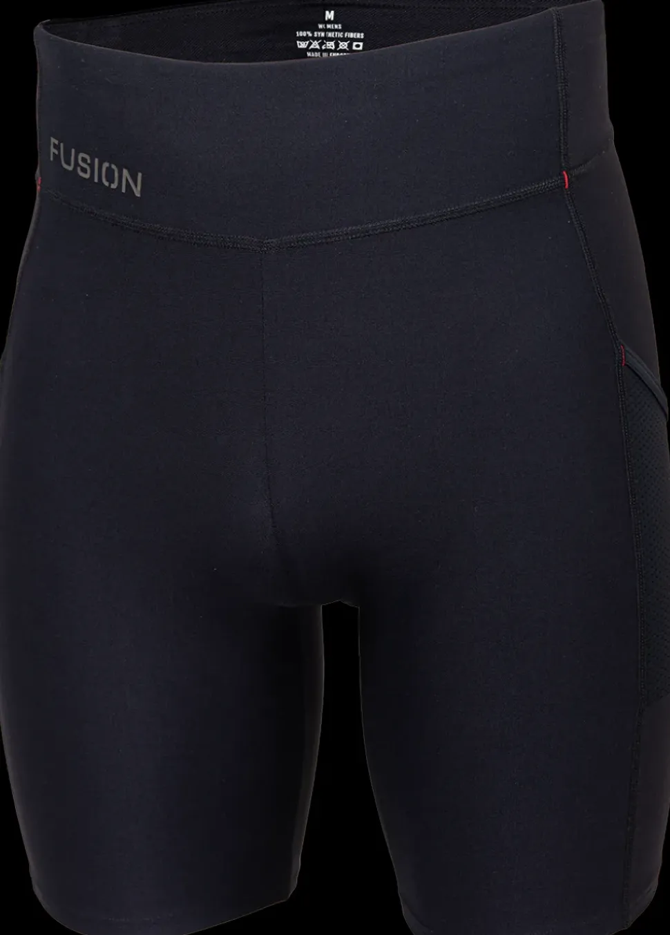 Fusion womens C3 short training tights black