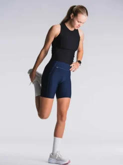 Fusion womens C3 short training tights night blue