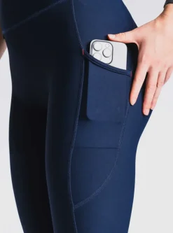 Fusion womens C3 training tights night blue