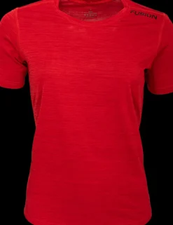 Fusion womens C3 t-shirt red