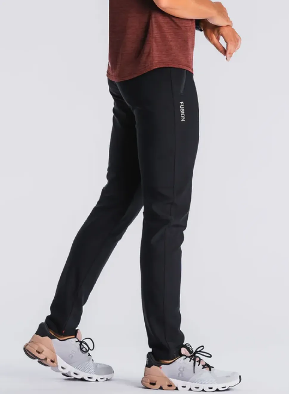Fusion womens recharge pants black