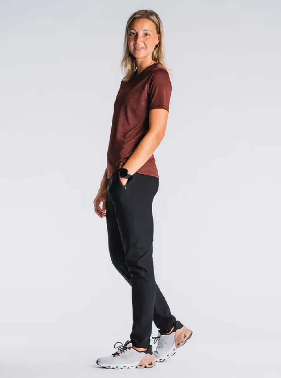 Fusion womens recharge pants X-long black