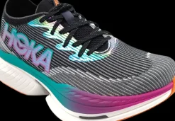 Hoka One One CIELO X1 black / electric aqua [unisex]