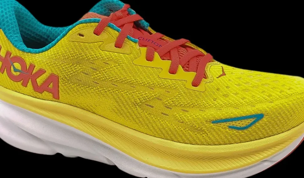 Hoka One One Clifton 9 passion fruit/maize