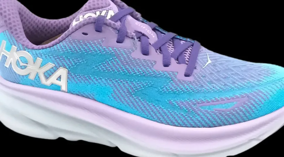 Hoka One One Clifton 9 sunlit ocean/ lilac mist