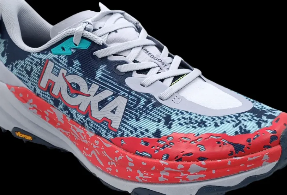 Hoka One One Speedgoat 6 gull/stormy skies